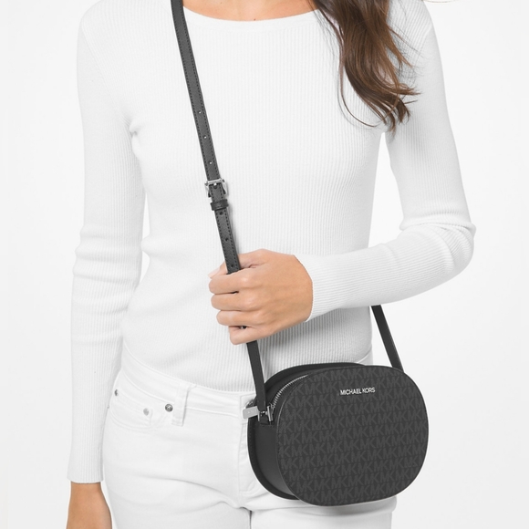 Michael Kors Jet Set Travel Medium Logo Crossbody Bag - Picture 1 of 15
